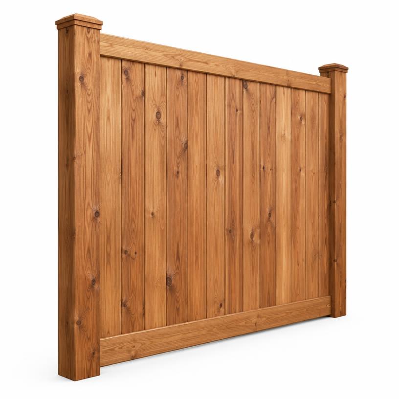 Holz-Sichtschutzzaun