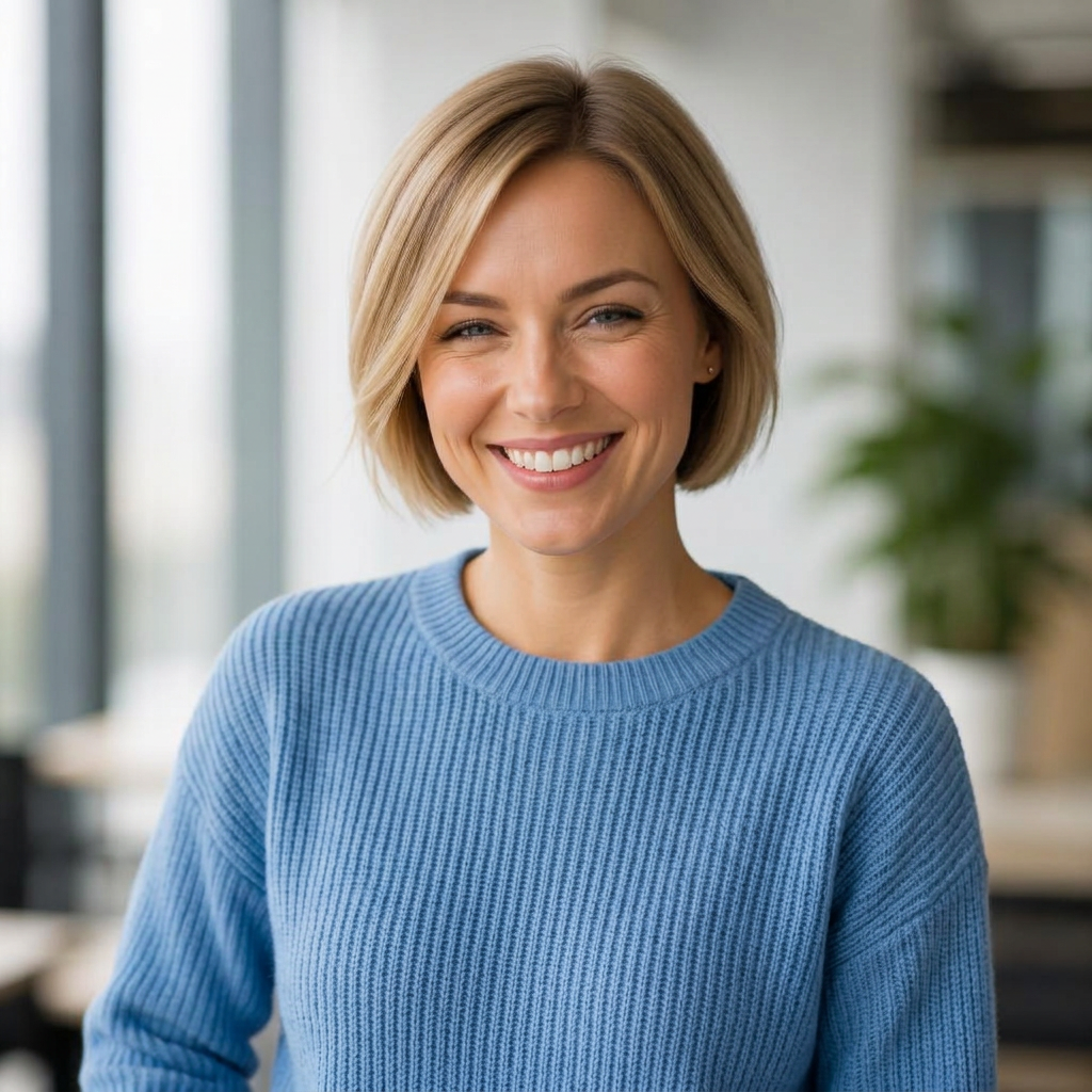 Portrait von Sandy, dem kommenden AI Campaign Agent von AI AdBase